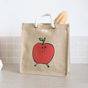 jute tote bag